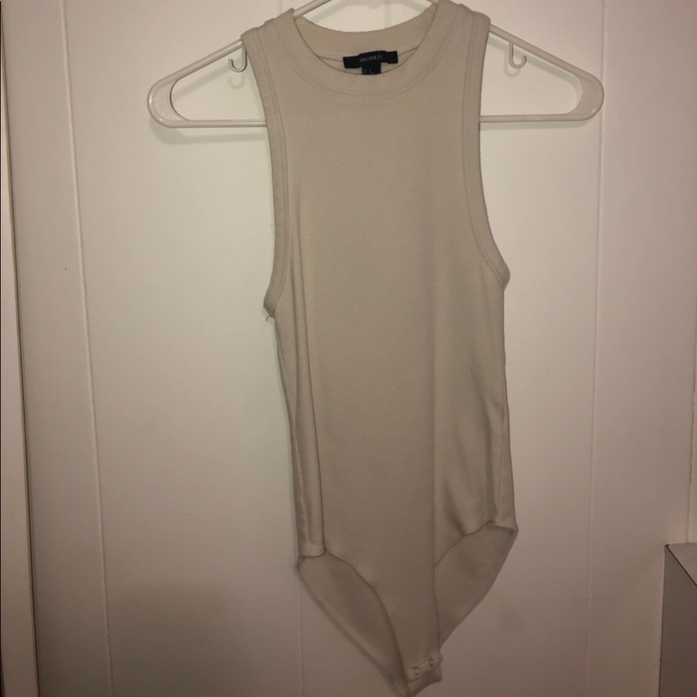 S Forever 21 Sleeveless Bodysuit